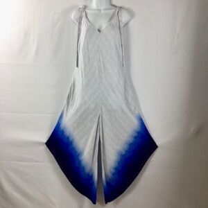 SAM and Jess Ombré Wide Leg Romper Jumpsuit Size L